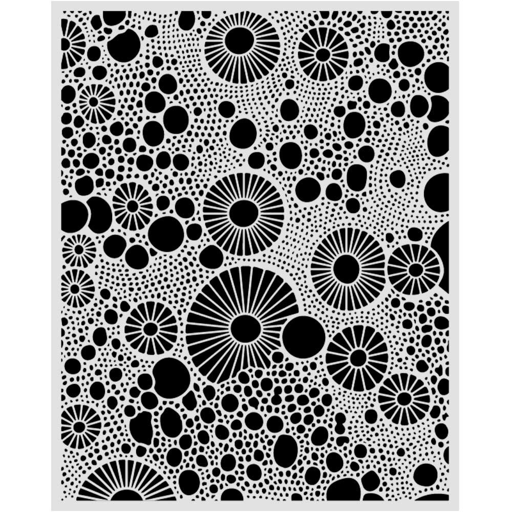 Stamperia All Around Thick Stencils 20x25cm Rings (KSTD206) Stamperia All Around Thick Stencils 20x25cm Rings (KSTD206)