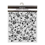 Stamperia All Around Thick Stencils 20x25cm Ramage (KSTD207)