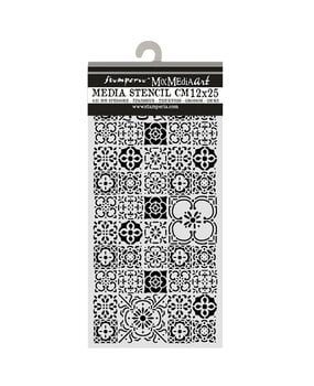Stamperia All Around Thick Stencils 12x25cm Tile (KSTDL160) Stamperia All Around Thick Stencils 12x25cm Tile (KSTDL160)