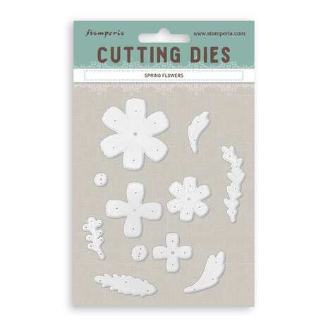 Stamperia All Around Cutting Dies A6 Spring Flowers (SFT19) Stamperia All Around Cutting Dies A6 Spring Flowers (SFT19)