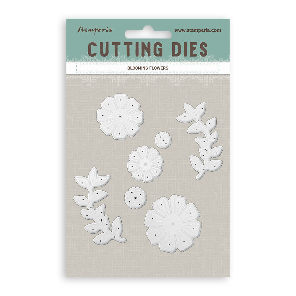 Stamperia All Around Cutting Dies A6 Blooming Flowers (SFT20)