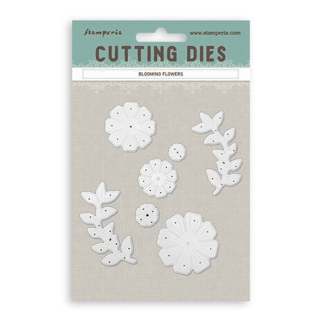 Stamperia All Around Cutting Dies A6 Blooming Flowers (SFT20)