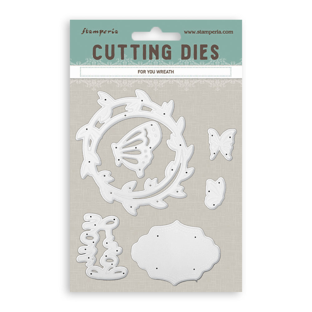Stamperia All Around Cutting Dies A6 For you Wreath (SFT21)