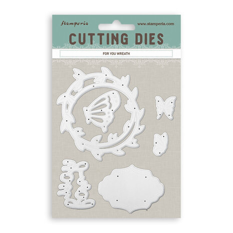 Stamperia All Around Cutting Dies A6 For you Wreath (SFT21)