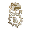 Stamperia All Around Cutting Dies A6 For you Wreath (SFT21)