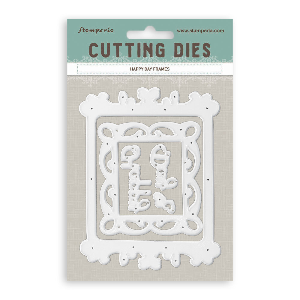 Stamperia All Around Cutting Dies A6 Happy Day Frames (SFT22) Stamperia All Around Cutting Dies A6 Happy Day Frames (SFT22)
