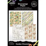Arden Creative Studio Garden Chronicles 6x8 Inch Decoupage Paper (ACSDP0004)