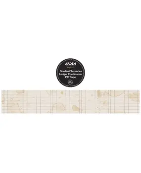 Arden Creative Studio PRE-ORDER Garden Chronicles Ledger Continuous Kiss-Cut PET Tape (ACSCT0007) Arden Creative Studio PRE-ORDER Garden Chronicles Ledger Continuous Kiss-Cut PET Tape (ACSCT0007)