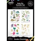 Arden Creative Studio PRE-ORDER Garden Chronicles 6x8 Inch Rub-On Transfer Set (ACSRO0009)