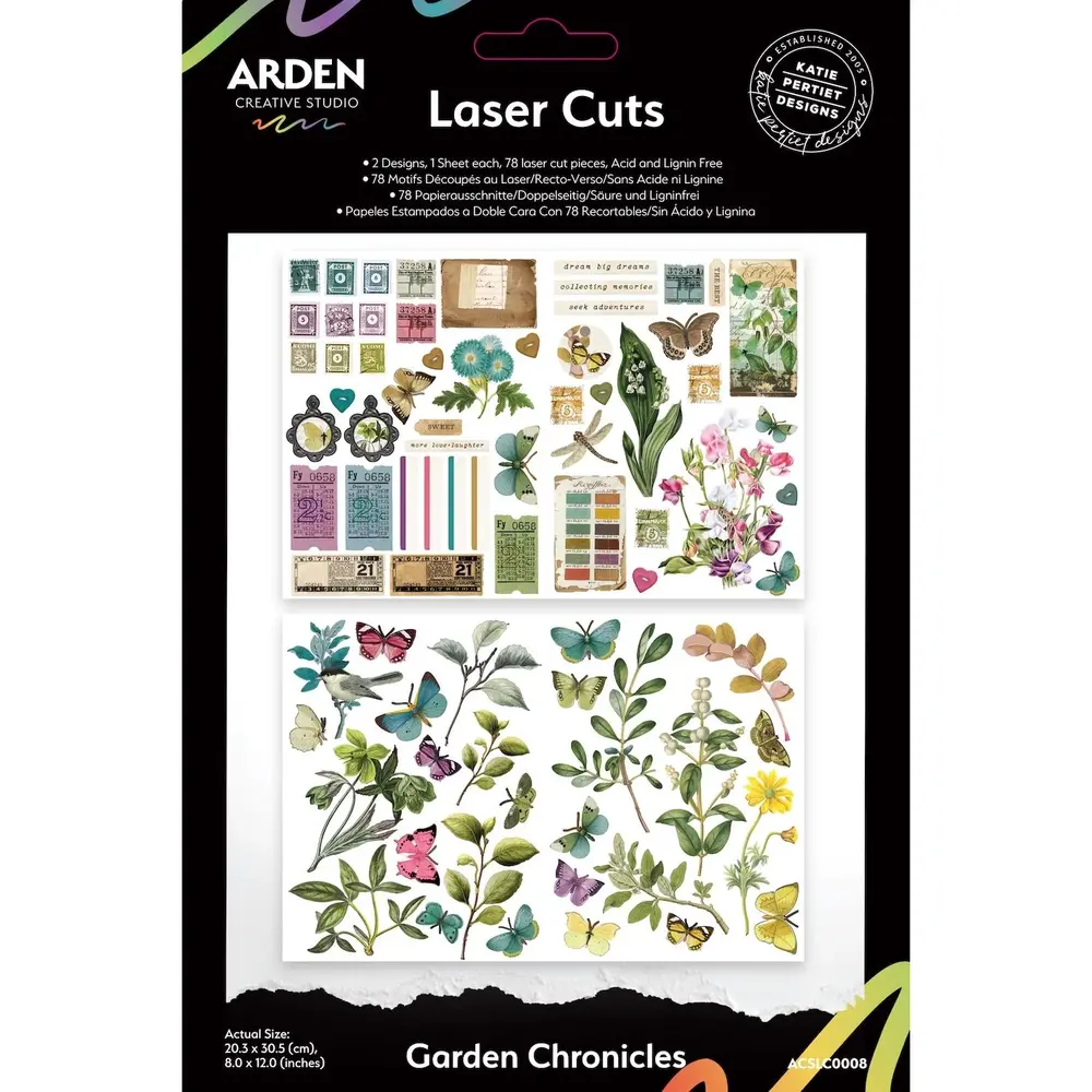 Arden Creative Studio PRE-ORDER Garden Chronicles Laser Cuts (ACSLC0008) Arden Creative Studio PRE-ORDER Garden Chronicles Laser Cuts (ACSLC0008)