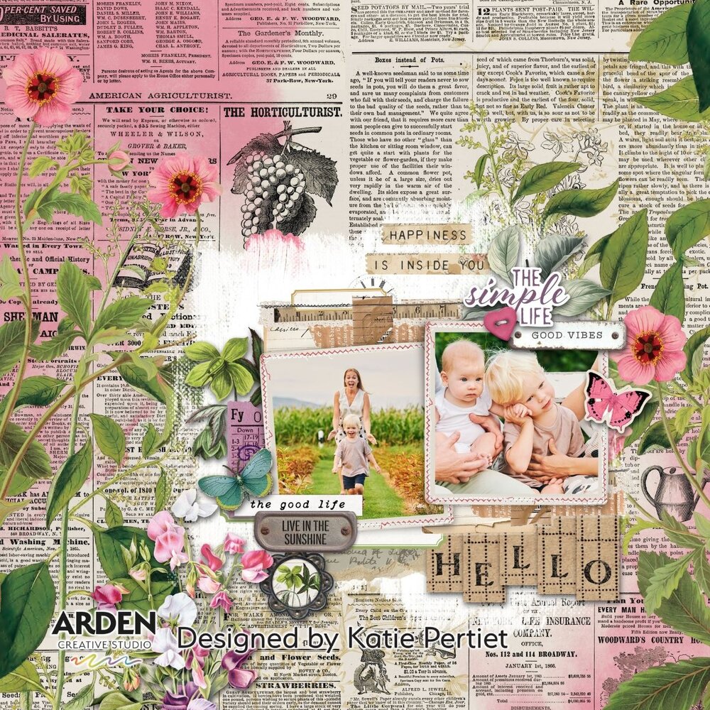 Arden Creative Studio PRE-ORDER Garden Chronicles 6x8 Inch Paper Pad (ACSPP0024) Arden Creative Studio PRE-ORDER Garden Chronicles 6x8 Inch Paper Pad (ACSPP0024)