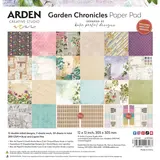Arden Creative Studio Garden Chronicles 12x12 Inch Paper Pad (ACSPP0023)