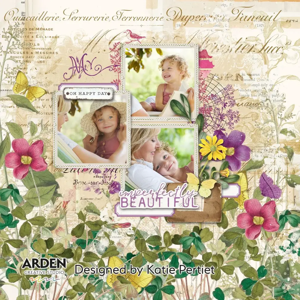 Arden Creative Studio PRE-ORDER Garden Chronicles 12x12 Inch Paper Pad (ACSPP0023)