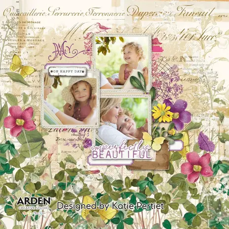 Arden Creative Studio PRE-ORDER Garden Chronicles 12x12 Inch Paper Pad (ACSPP0023)