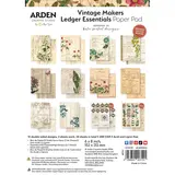 Arden Creative Studio Vintage Makers 6x8 Inch Paper Pad (ACSPP0025)
