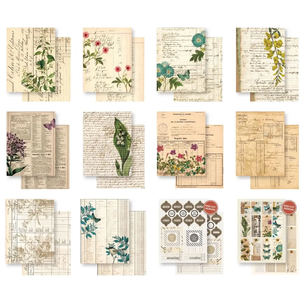 Arden Creative Studio PRE-ORDER Vintage Makers 6x8 Inch Paper Pad (ACSPP0025)