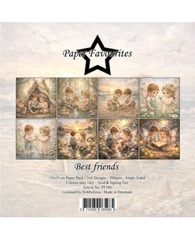 Paper Favourites Best Friends 6x6 Inch Paper Pack (PF580)