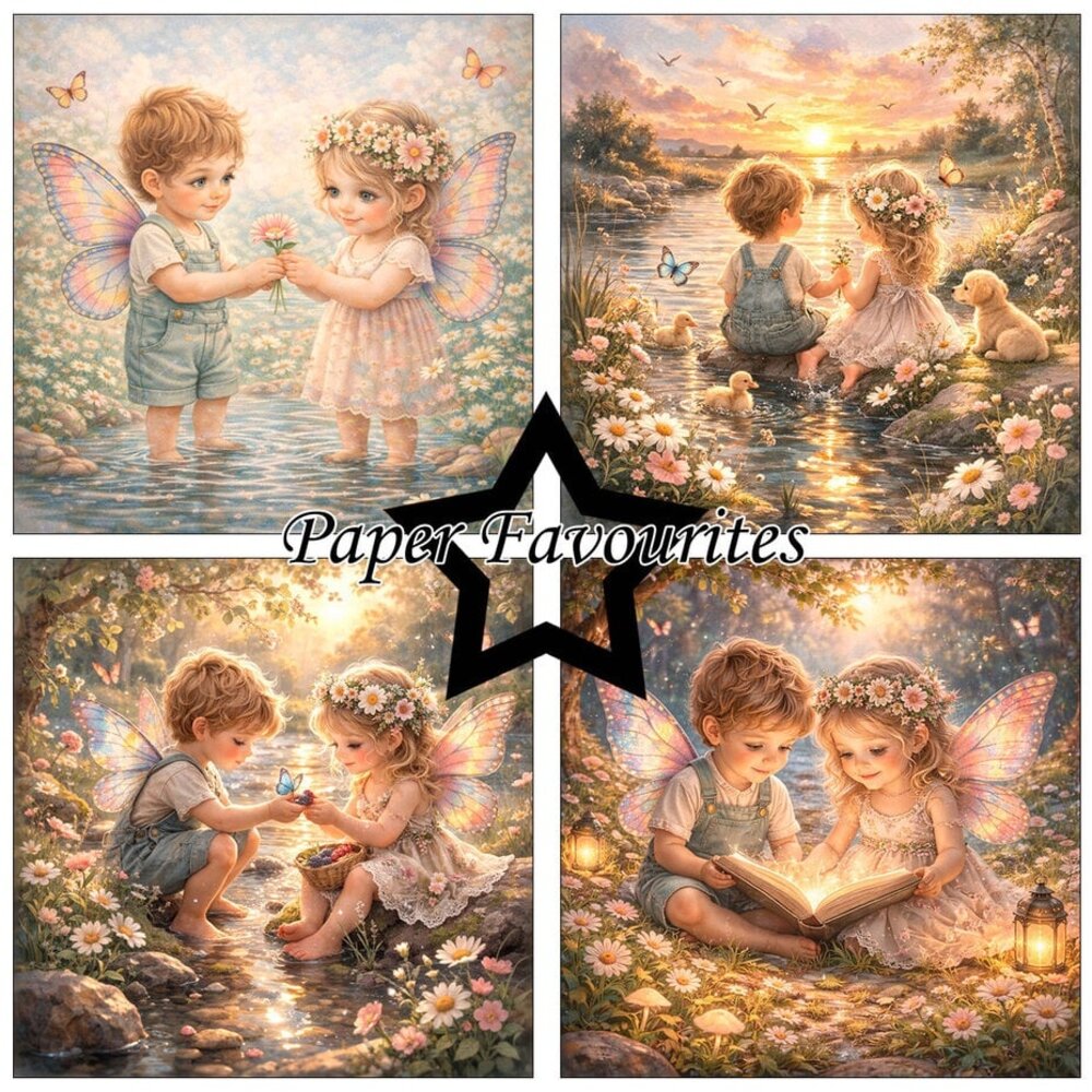 Paper Favourites Best Friends 6x6 Inch Paper Pack (PF580)