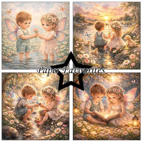 Paper Favourites Best Friends 6x6 Inch Paper Pack (PF580)