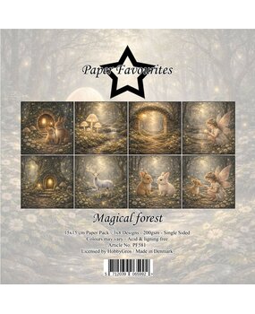Paper Favourites Magical Forest 6x6 Inch Paper Pack (PF581)