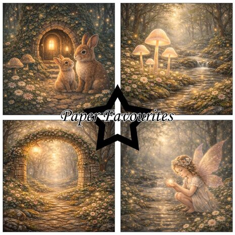 Paper Favourites Magical Forest 6x6 Inch Paper Pack (PF581)