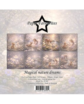 Paper Favourites Magical Nature Dreams 6x6 Inch Paper Pack (PF582)