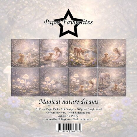 Paper Favourites Magical Nature Dreams 6x6 Inch Paper Pack (PF582)