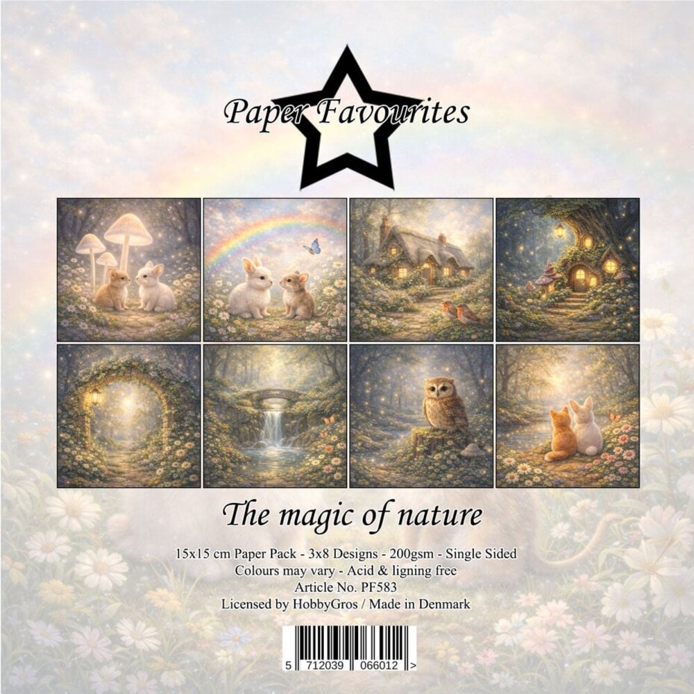 Paper Favourites The Magic of Nature 6x6 Inch Paper Pack (PF583) Paper Favourites The Magic of Nature 6x6 Inch Paper Pack (PF583)