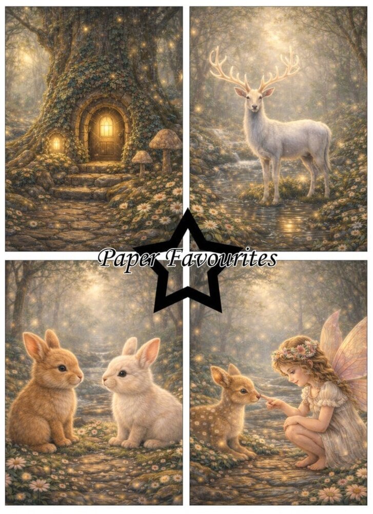 Paper Favourites Magical Forest A6 Paper Pad (PFA622)