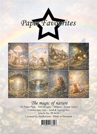 Paper Favourites The Magic of Nature A6 Paper Pad (PFA624) Paper Favourites The Magic of Nature A6 Paper Pad (PFA624)