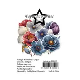 Paper Favourites Die-Cuts Vintage Wildflower (PFD053)