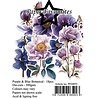 Paper Favourites Die-Cuts Purple & Blue Botanical (PFD055)