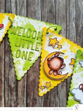 Impronte d'Autore Baby Bear Clear Stamp (2663-CLEM-C)