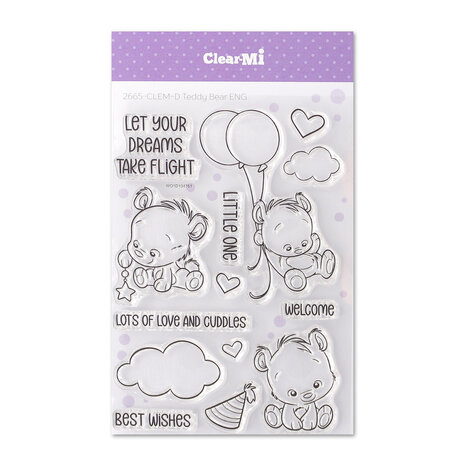 Impronte d'Autore Teddy Bear Clear Stamp (2665-CLEM-D) Impronte d'Autore Teddy Bear Clear Stamp (2665-CLEM-D)