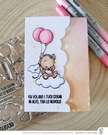 Impronte d'Autore Teddy Bear Clear Stamp (2665-CLEM-D) Impronte d'Autore Teddy Bear Clear Stamp (2665-CLEM-D)
