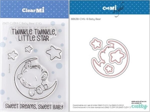 Impronte d'Autore Baby Bear Stamp & Dies (88638-CML-B)