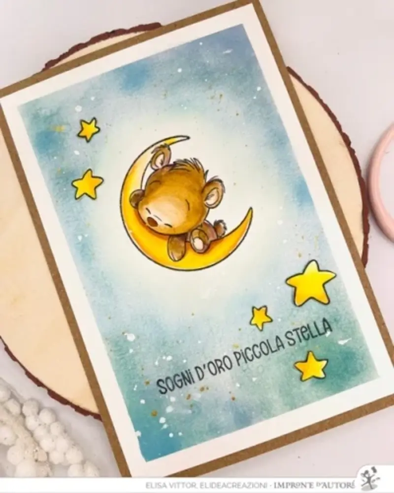 Impronte d'Autore Baby Bear Stamp & Dies (88638-CML-B)
