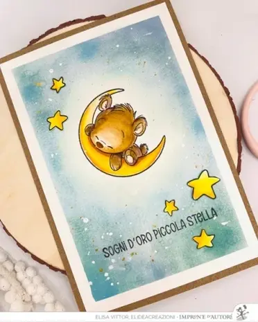 Impronte d'Autore Baby Bear Stamp & Dies (88638-CML-B)