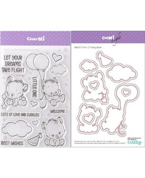 Impronte d'Autore Teddy Bear Stamp & Dies (88637-CML-D)