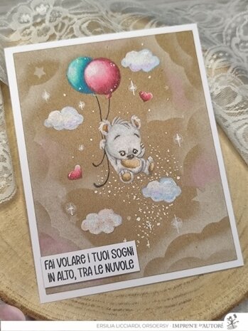 Impronte d'Autore Teddy Bear Stamp & Dies (88637-CML-D)