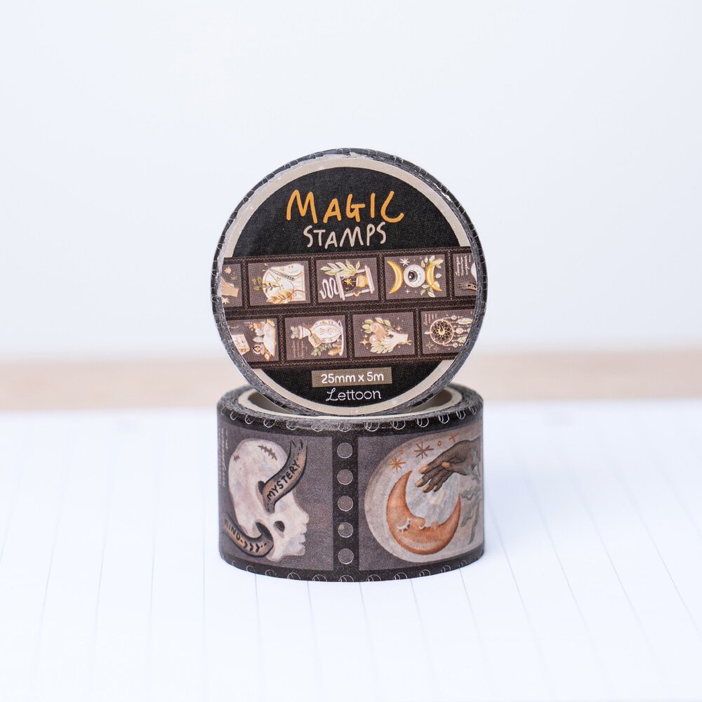 Lettoon Magic Stamps Washi Tape 25mm