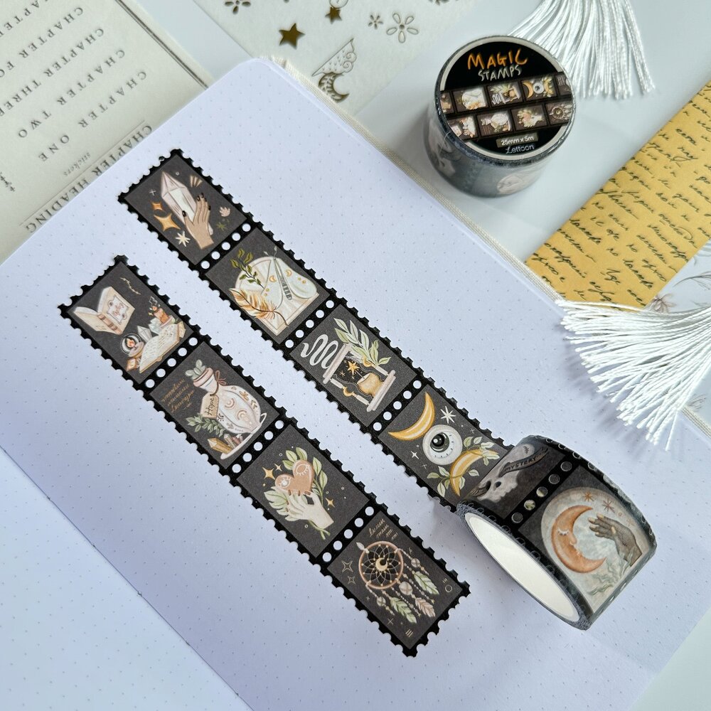 Lettoon Magic Stamps Washi Tape 25mm