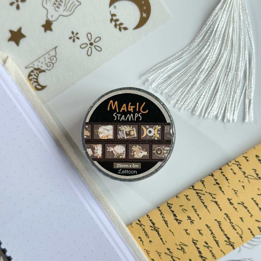 Lettoon Magic Stamps Washi Tape 25mm
