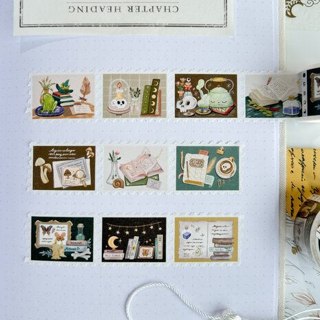 Lettoon Magic Reading Stamps Washi Tape 25mm