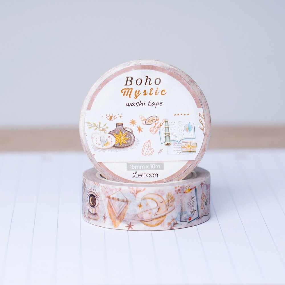 Lettoon Boho Mystic Washi Tape 15mm