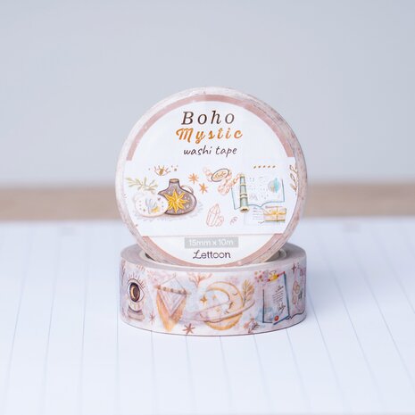 Lettoon Boho Mystic Washi Tape 15mm