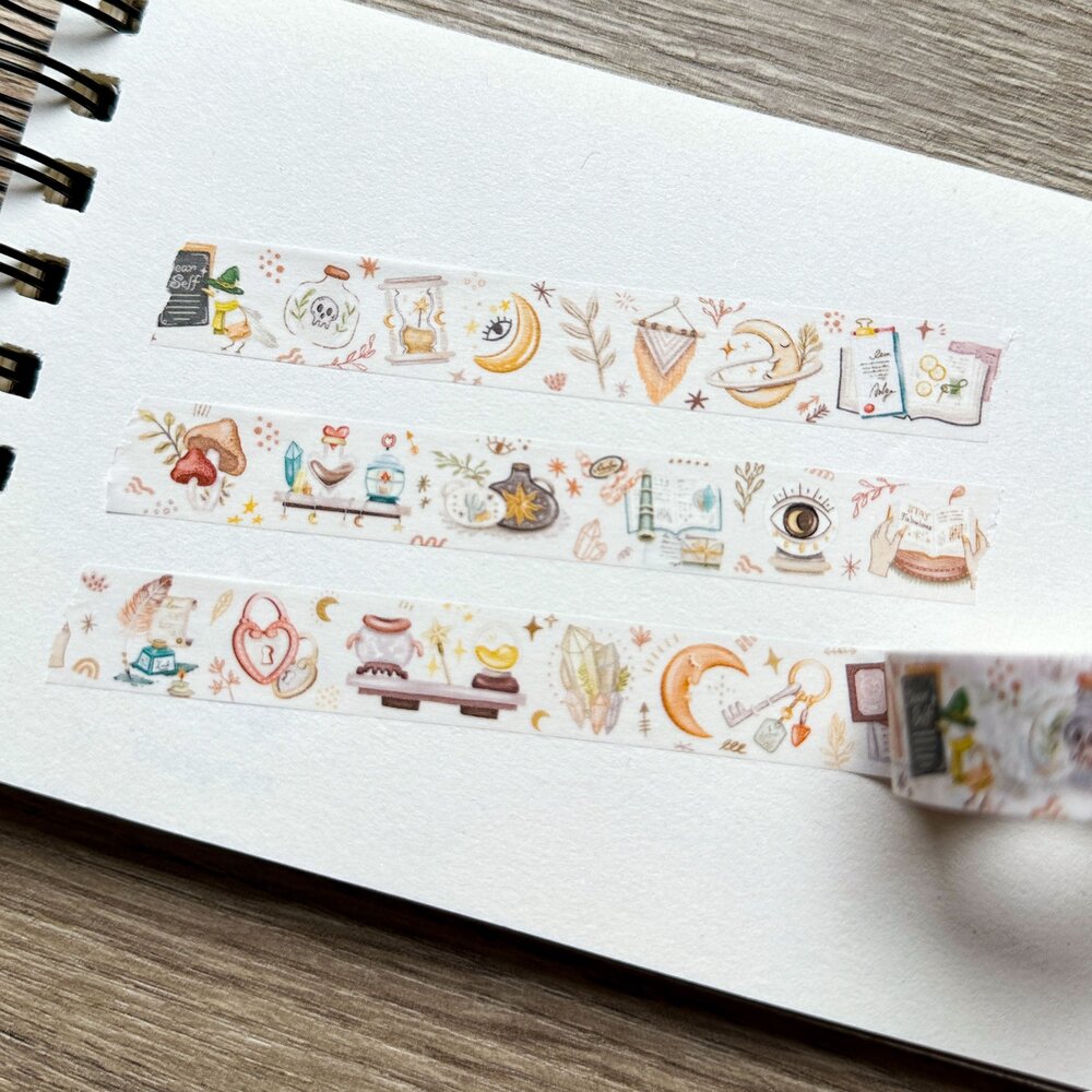 Lettoon Boho Mystic Washi Tape 15mm