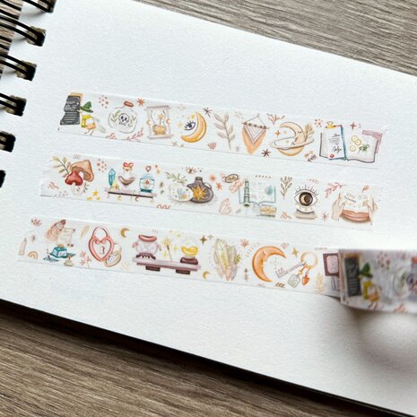 Lettoon Boho Mystic Washi Tape 15mm