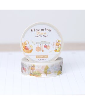 Lettoon Blooming Time Washi Tape 15mm