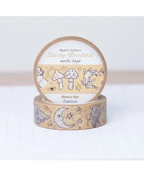 Lettoon Dusty Mustard Washi Tape 15mm